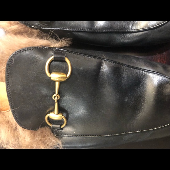 Gucci Fur Loafers
